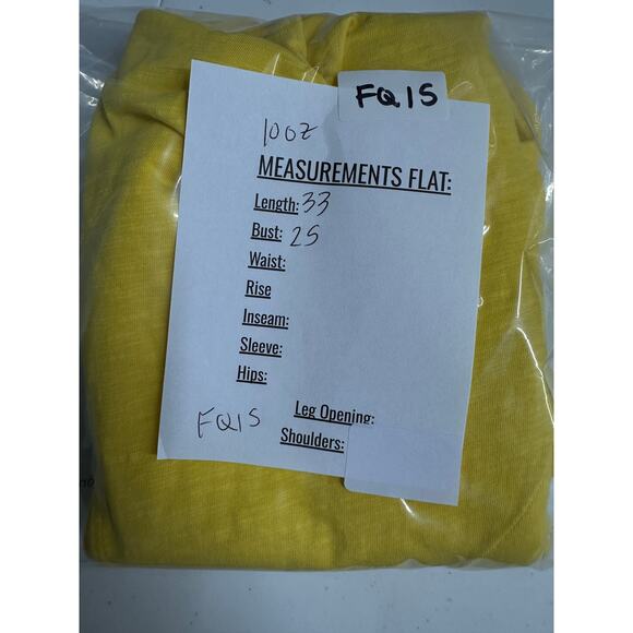 Soft Surrounding Women Yellow Button Front Tunic Size 2X Artsy Cotton Sleeveless - Picture 5 of 8